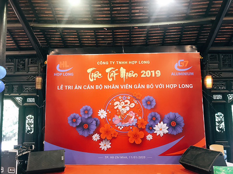 TIỆC TẤT NIÊN NĂM 2019 VÀ TRI ÂN CÁN BỘ NHÂN VIÊN GẮN BÓ CÙNG CÔNG TY