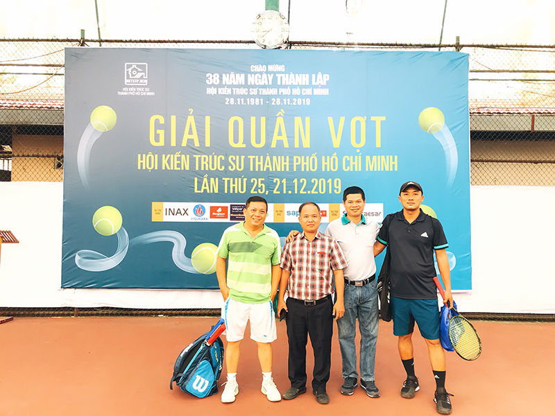 GIẢI TENNIS HỘI KTS TpHCM 2019