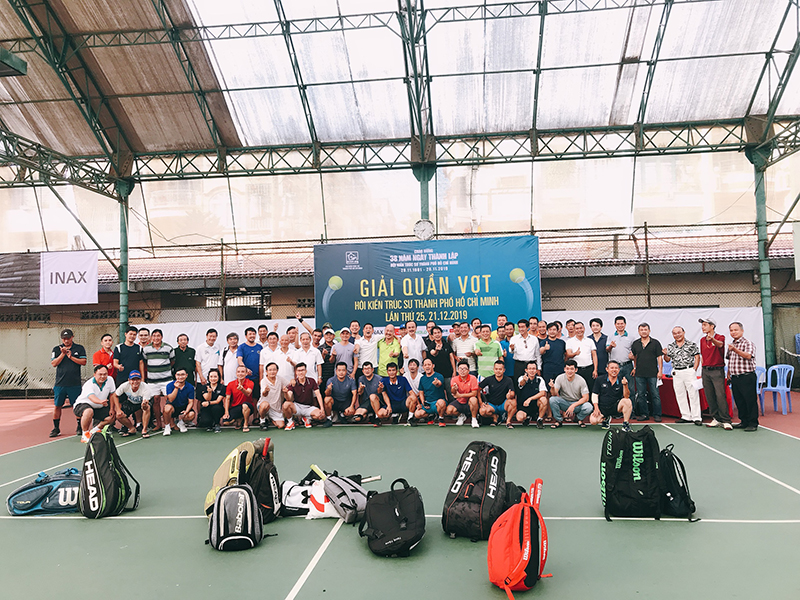 GIẢI TENNIS HỘI KTS TpHCM 2019